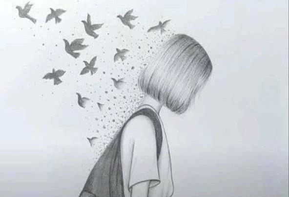 عکس پروفایل نقاشی دختر کره ای