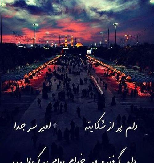 عکس پروفایل دلتنگ کربلا