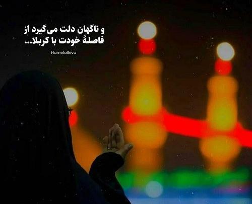 عکس دلتنگی برای کربلا