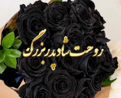 عکس دلتنگی پدر بزرگ