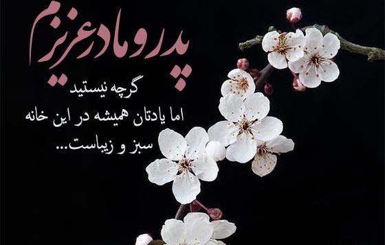 عکس نوشته دلتنگی برای بابا