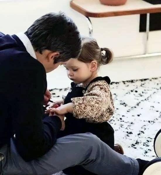 عکس پروفایل دختر و پدری