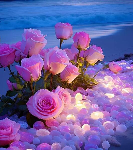 عکس پروفایل شاخه گل در دست دختر