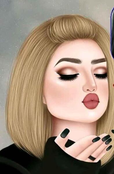 کیوت دختر عکس پروفایل عروسکی بامزه