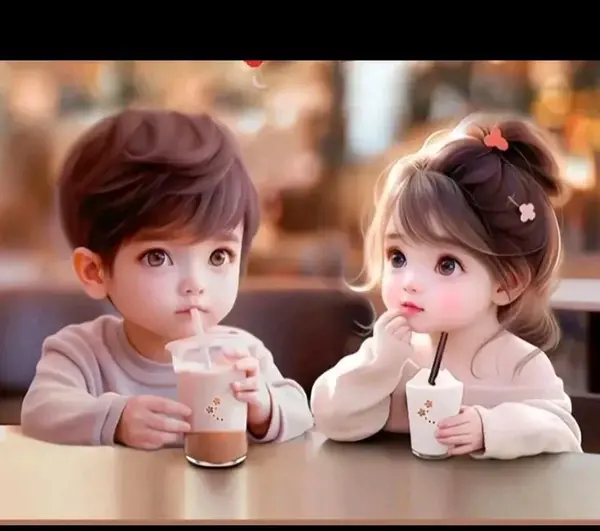 عکس پروفایل دختر و پسر بچه باهم