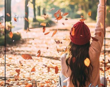 دانلود عکس پروفایل دختر پاییزی