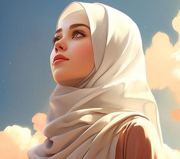 عکس پروفایل دختر باحجاب فانتزی