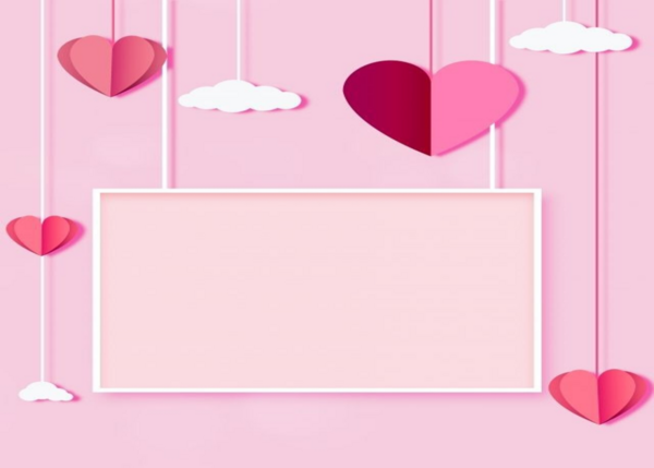 عکس پس زمینه دخترانه قلبی