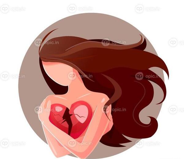 عکس برای تصویر زمینه قلب شکسته