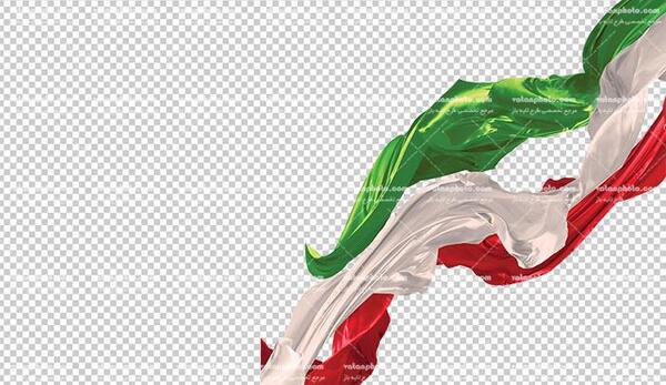 عکس پرچم ایران بدون زمینه