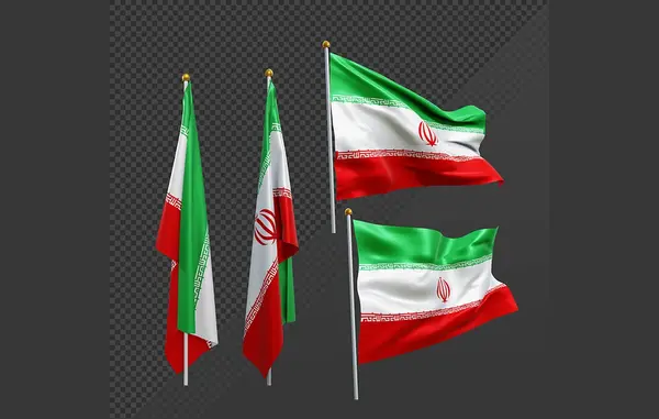 عکس پرچم ایران بدون زمینه