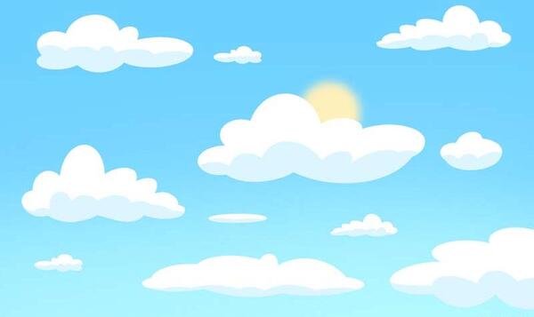 عکس آبی آسمانی برای پس زمینه