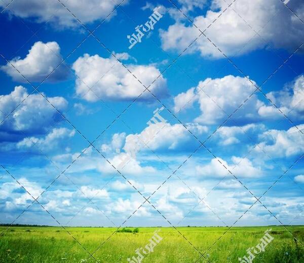 عکس آبی آسمانی برای پس زمینه