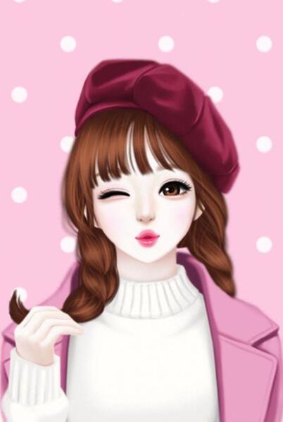 عکس زمینه گوشی دخترانه صورتی