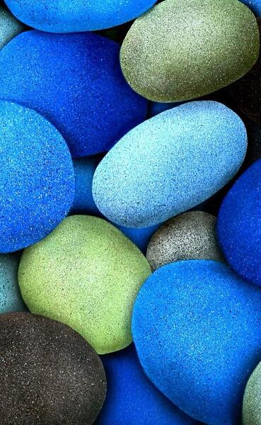 عکس پس زمینه گوشی سنگ های رنگی
