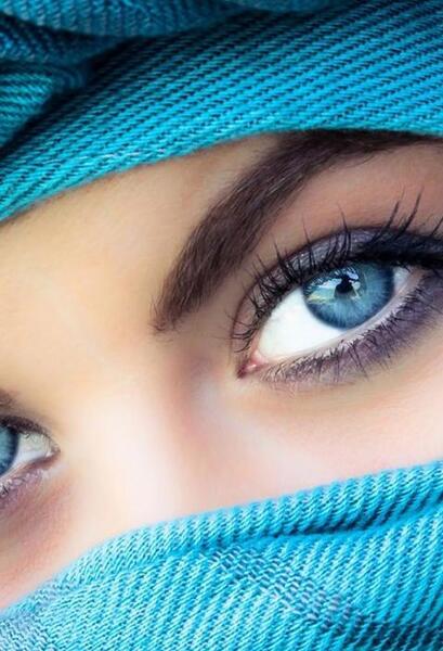 عکس پس زمینه گوشی دخترانه ابی