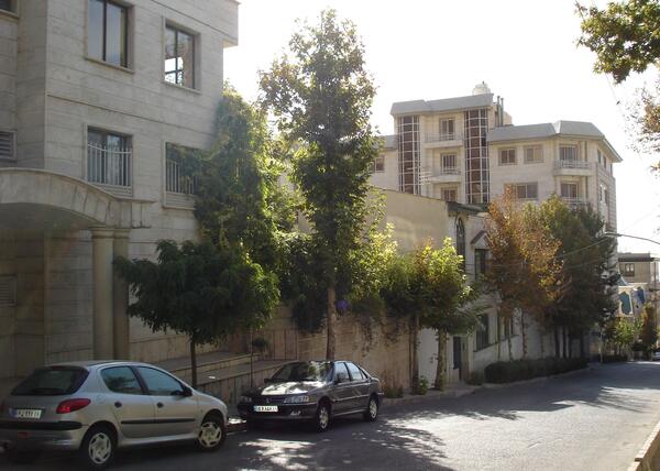 عکس کوچه های زعفرانیه تهران