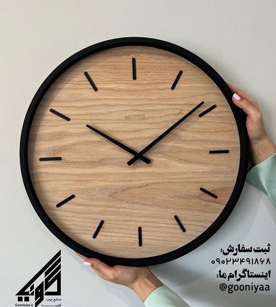 عکس ساعت دیواری جدید سفید