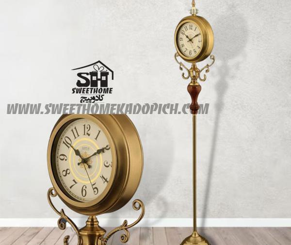 عکس ساعت ایستاده برنز