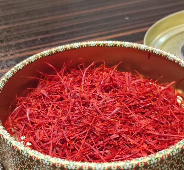 عکس زعفران فله ای