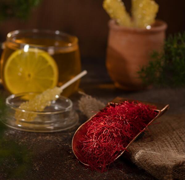 عکس زعفران فله ای