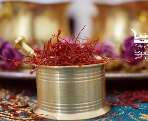 عکس زعفران فله ای