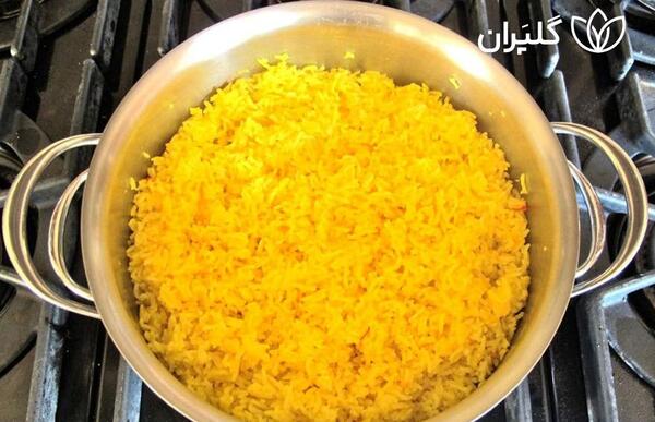 عکس شیر برنج زعفرانی