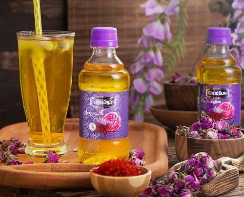 عکس شربت گلاب زعفران