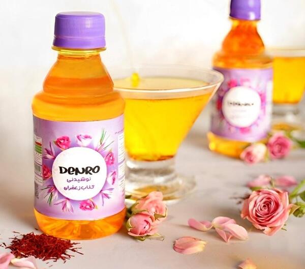عکس شربت گلاب زعفران