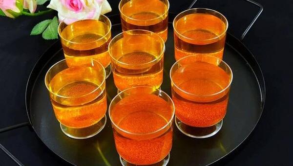عکس لیوان شربت زعفران