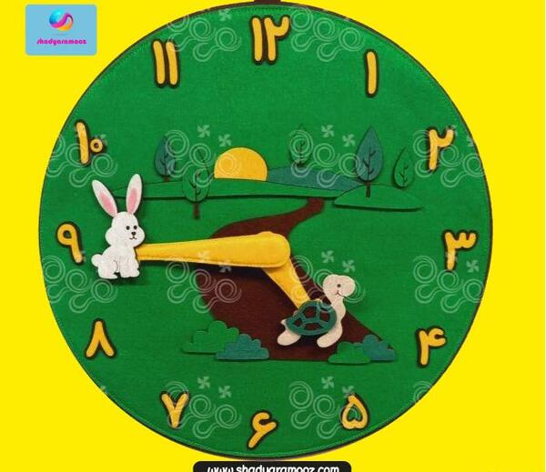 عکس ساعت آموزشی کلاس اول