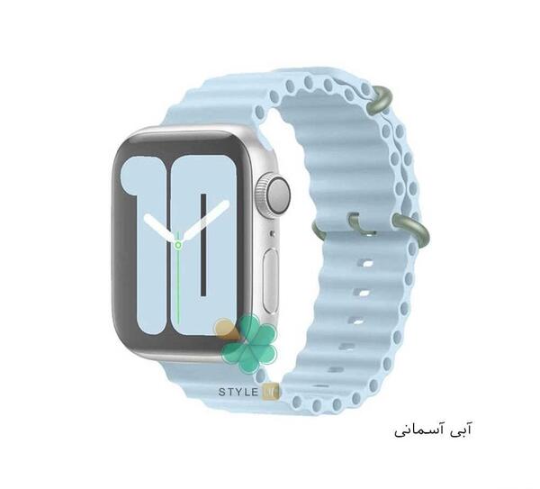 عکس ساعت هوشمند آبی