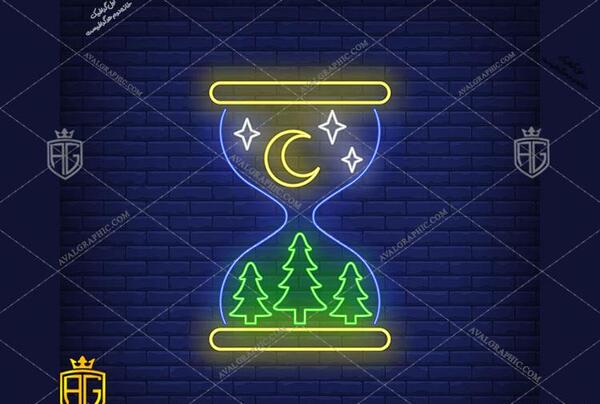 عکس ساعت شنی آبی
