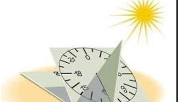 عکس ساعت آفتابی برای کلاس دوم