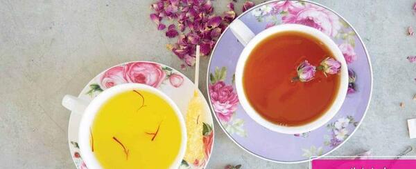عکس چایی زعفران