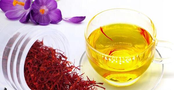 عکس چایی زعفران