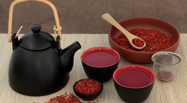 عکس چایی زعفران