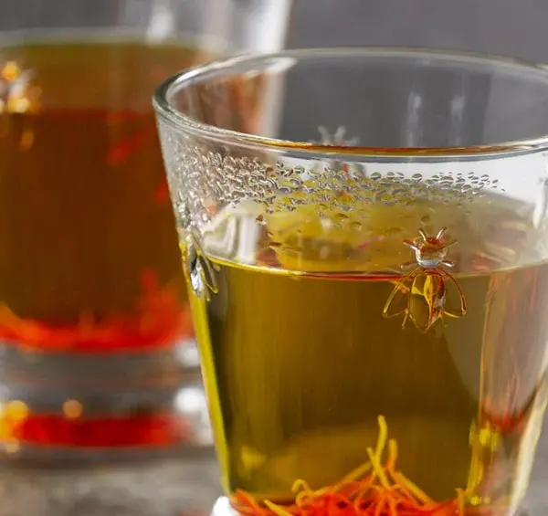 عکس چایی زعفران
