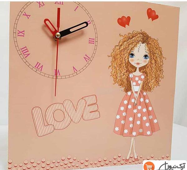 عکس ساعت دیواری بچه گانه دخترانه