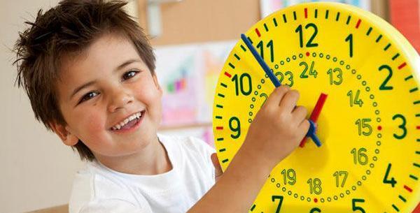 عکس ساعت بدون عقربه برای کلاس سوم