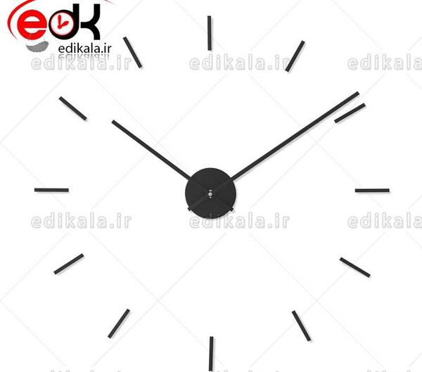 عکس ساعت بدون عقربه با اعداد فارسی