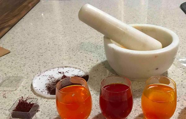 عکس زعفران پودر شده