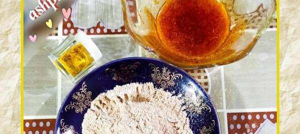 عکس زعفران پودر شده