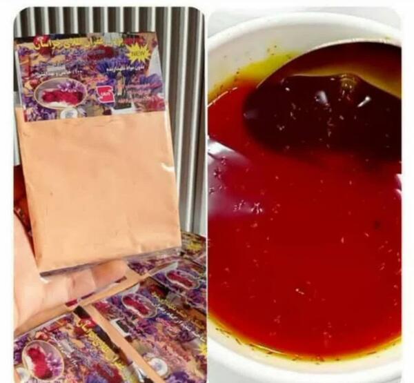 عکس پودر ساقه زعفران