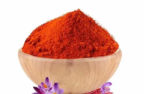عکس از پودر زعفران
