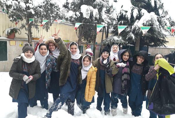 عکس مدرسه زعفرانیه تهران