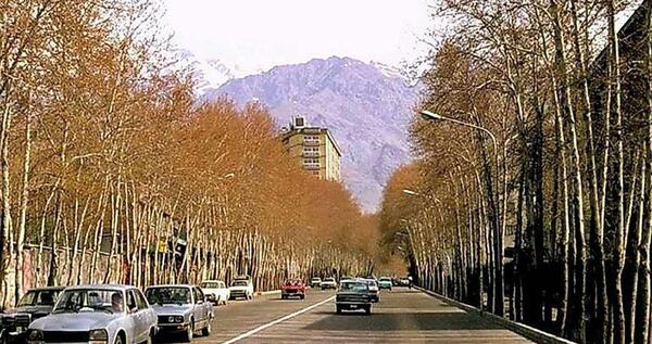 عکس خیابان زعفرانیه تهران