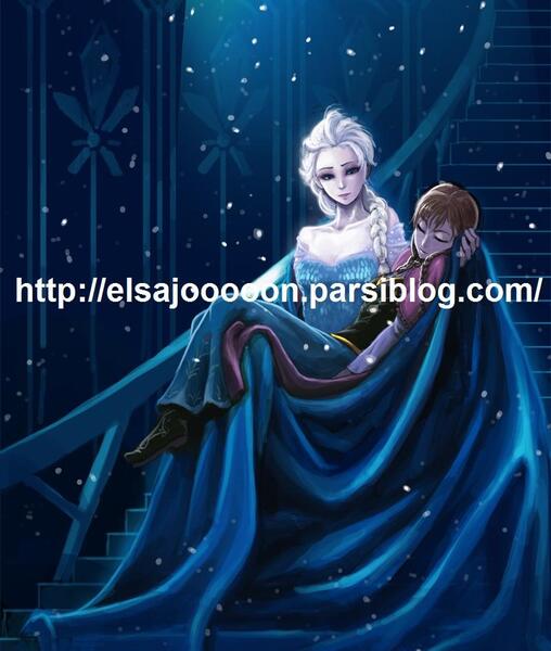 عکس آنا و السا زیبا
