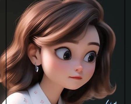 عکس زیبا کارتونی دخترانه
