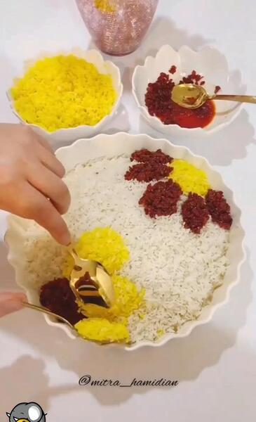 عکس برنج زرشک پلو